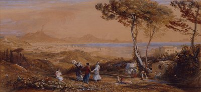 La Bahía de Nápoles de Samuel Palmer
