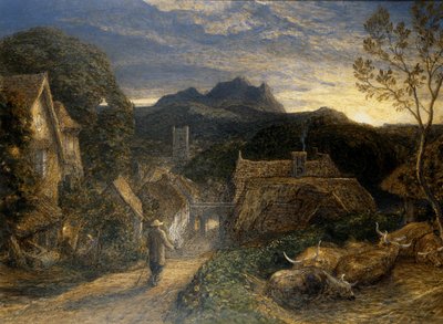 El pregonero de Samuel Palmer