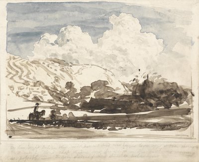 La nube brillante de Samuel Palmer