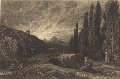 El primer labrador de Samuel Palmer