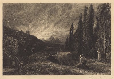 El labrador madrugador de Samuel Palmer