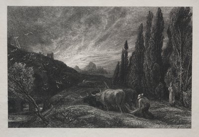 El labrador temprano de Samuel Palmer