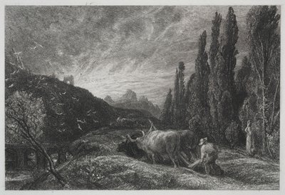 El arador temprano de Samuel Palmer