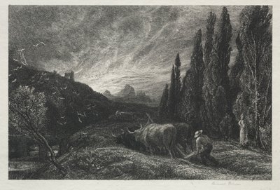 El primer labrador de Samuel Palmer