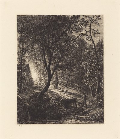 La cabaña del pastor de Samuel Palmer