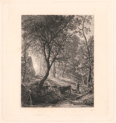 La cabaña del pastor de Samuel Palmer