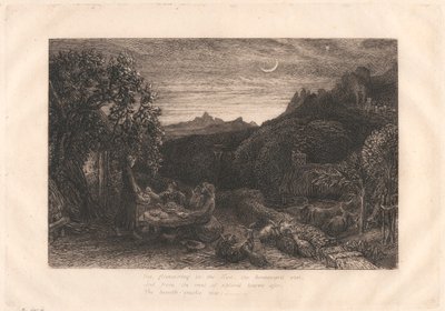 La estrella de vuelta a casa de Samuel Palmer