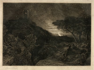 La Torre Solitaria de Samuel Palmer