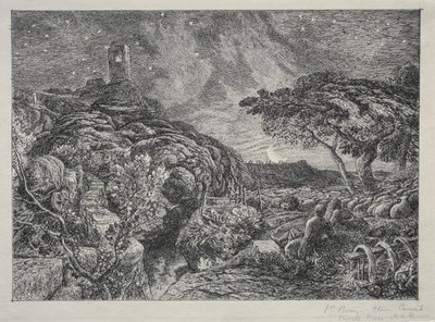 La Torre Solitaria de Samuel Palmer