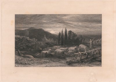 La Luna Creciente de Samuel Palmer