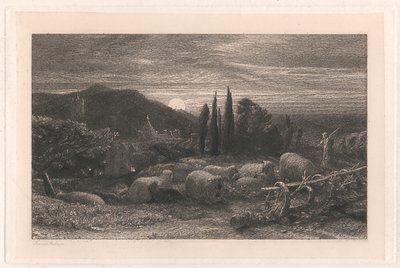 La Luna Creciente de Samuel Palmer