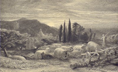 La Luna Ascendente de Samuel Palmer