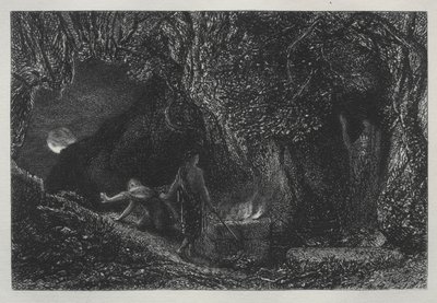 El Sepulcro, 1883 de Samuel Palmer
