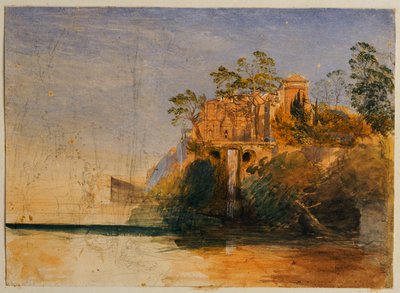El órgano de agua, Tivoli de Samuel Palmer