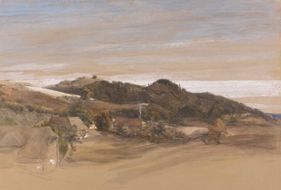 Underriver Hills, cerca de Sevenoaks, Kent, desde los terrenos de J. Herries, Esq. de Samuel Palmer