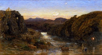 Fuego fatuo de Samuel Palmer