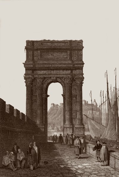 Arco de Trajano de Samuel Prout