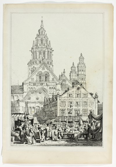 Catedral de Mayence de Samuel Prout