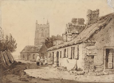Iglesia y casas rurales de Samuel Prout