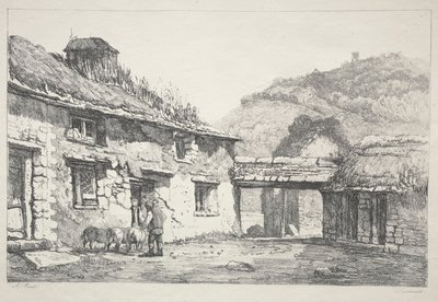 Lynmouth, 1819 de Samuel Prout