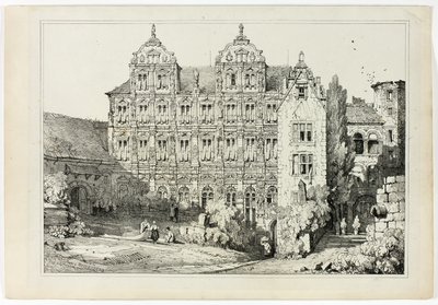 Parte del castillo de Heidelberg de Samuel Prout
