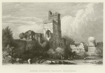 Palacio de siete pisos en Bejapore de Samuel Prout