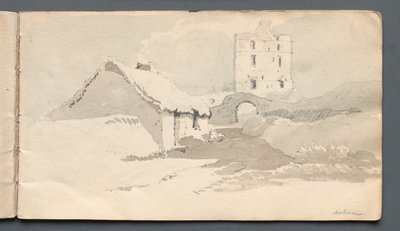 Cuaderno de bocetos: Norham de Samuel Prout