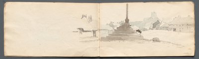 Cuaderno de bocetos: Norham, 1814 de Samuel Prout