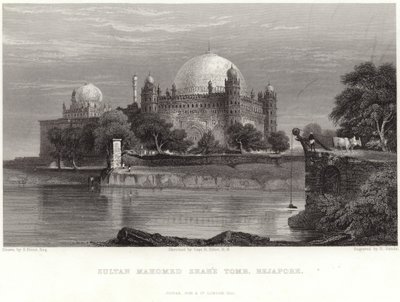 Tumba del Sultán Mahomed Shah en Beejapore de Samuel Prout