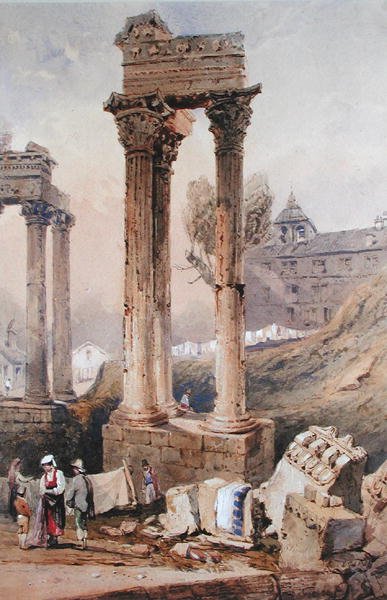 Templo de Vespasiano de Samuel Prout