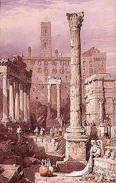 El Foro, Roma de Samuel Prout