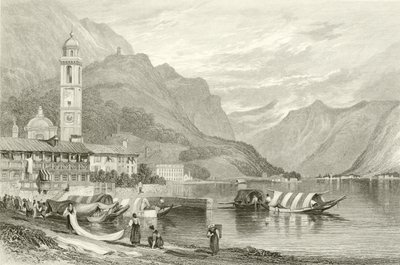 El Lago de Como, Italia de Samuel Prout