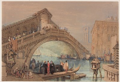 El Rialto, Venecia de Samuel Prout