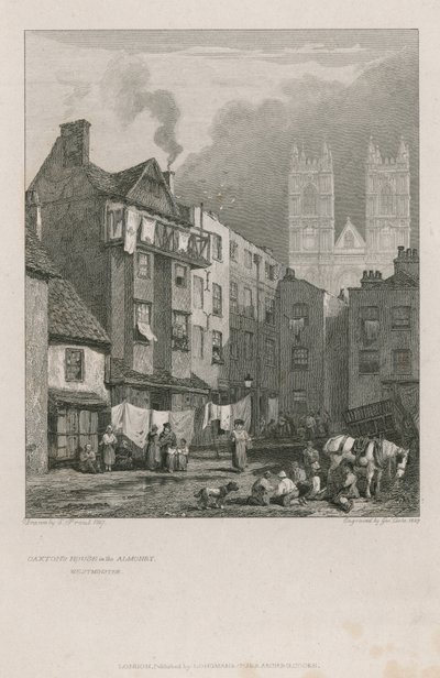 El hogar de William Caxton de Samuel Prout