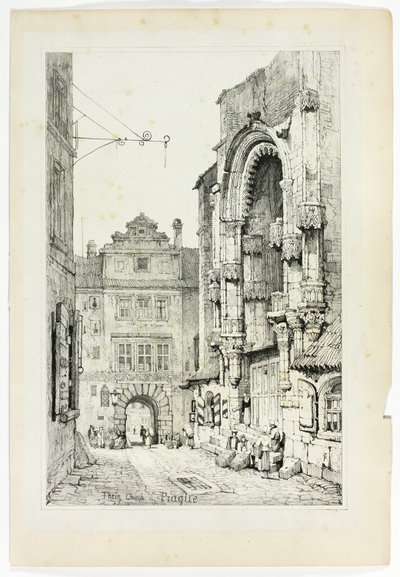 Iglesia de Thein, Praga de Samuel Prout