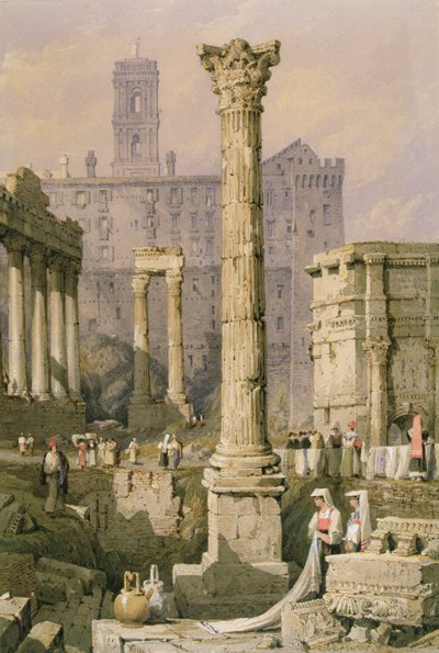 Vista del Foro, Roma de Samuel Prout