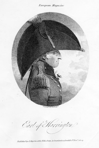 Charles Stanhope, 3er Conde de Harrington, 1804 de Samuel Rawle