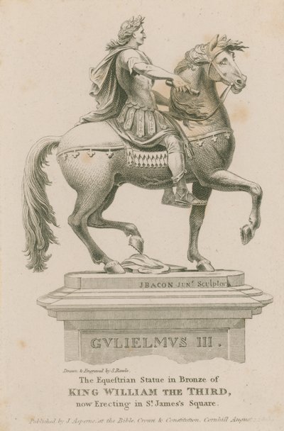 Estatua ecuestre del Rey Guillermo III de Samuel Rawle