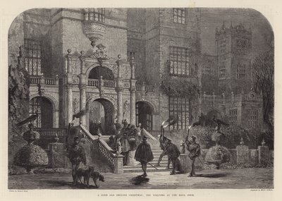 Una buena Navidad inglesa: la bienvenida en la puerta del salón de Samuel Read