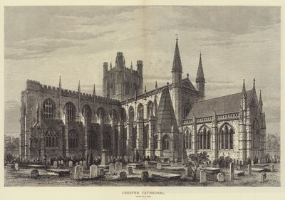 Catedral de Chester (grabado) de Samuel Read