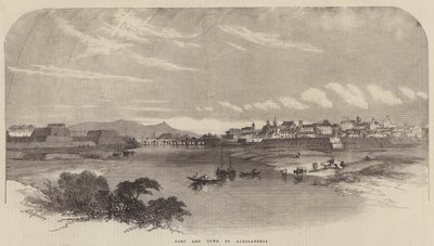 Fuerte y Ciudad de Alessandria de Samuel Read