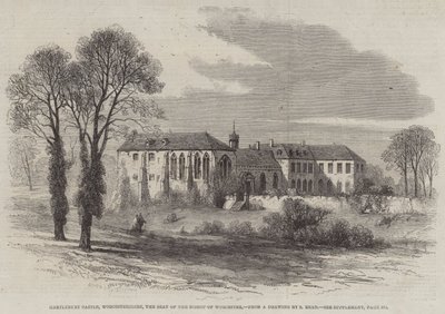Castillo de Hartlebury, Worcestershire, la sede del obispo de Worcester de Samuel Read