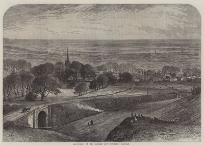 Leadenham, en el ferrocarril de Lincoln y Honington de Samuel Read