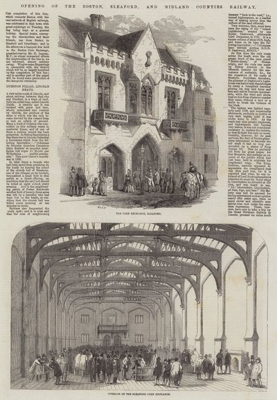 Apertura del Ferrocarril de Boston, Sleaford y los Condados de Midland de Samuel Read