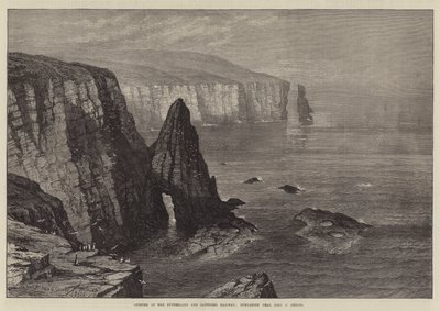 Apertura del ferrocarril de Sutherland y Caithness, Duncansby Head, John o