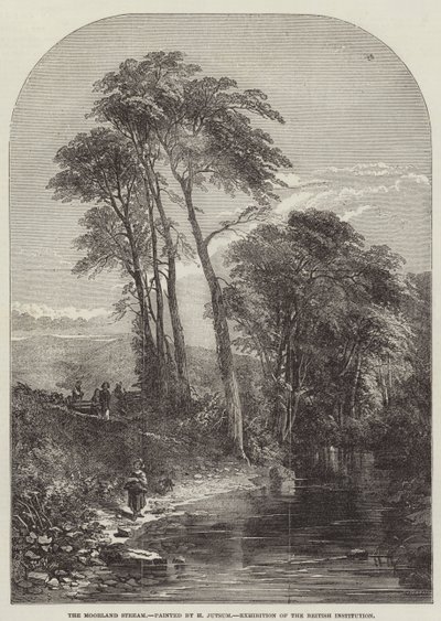 El arroyo del páramo, exposición de la British Institution de Samuel Read