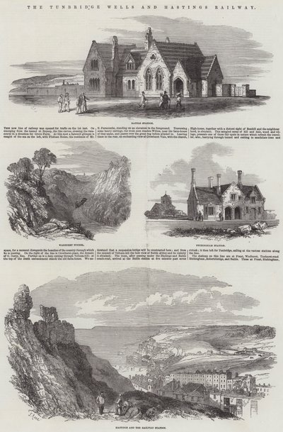 El ferrocarril de Tunbridge Wells y Hastings de Samuel Read