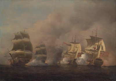 Acción frente al Cabo de Buena Esperanza de Samuel Scott