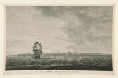 Una vista de Charles-town, la capital de Carolina del Sur de Samuel Smith