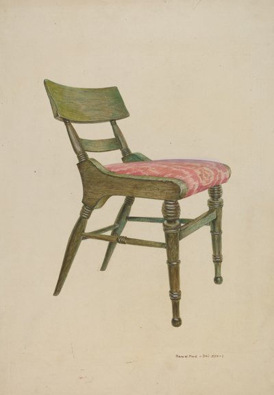Silla de Samuel Chase de Samuel W. Ford